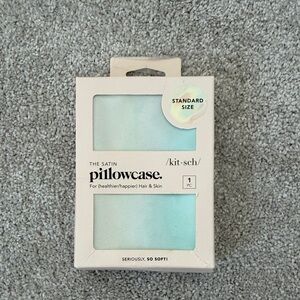 Kitsch Satin Pillowcase in Aura